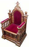 Church furniture: Bishop's throne - 9