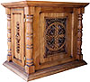 Carved Byzantine memorial table - S32