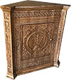 Carved proskomedian table - U3