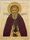 Icon: Holy Venerable Sergius of Radonezh - SR04 (5.1''x7.1'' (13x18 cm))