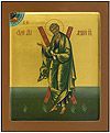 Icon: St. Apostle Andrew - PS1 (8.7''x11.0'' (22x28 cm))