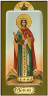 Icon: Holy Great Martyr Irina - PS2 (5.1''x9.8'' (13x25 cm))