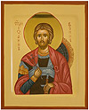 Icon: Holy Martyr St. John the Warrior - PS1 (5.1''x6.3'' (13x16 cm))