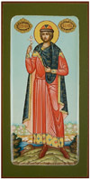 Icon: Holy Right-Believing Prince Igor of Chernigov - PS3 (5.1''x9.8'' (13x25 cm))