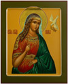 Icon: Holy Great Martyr Irina - PS3 (6.7''x8.3'' (17x21 cm))