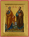 Icon: Holy Apostles Peter and Paul - PS2 (8.7''x11.0'' (22x28 cm))