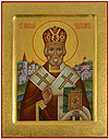 Icon: St. Nicholas the Wonderworker - PS3 (7.1''x9.4'' (18x24 cm))