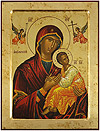 Icon of the Most Holy Theotokos of the Passion - X2425 (9.4''x12.2'' (24x31 cm))