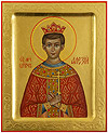 Icon: Holy Martyr Tsarevitch Alexius - PS1 (5.3''x6.5'' (13.5x16.5 cm))