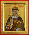 Icon: Holy Great Princess Olga Equal-to-the-Apostles - PS2 (5.3''x6.5'' (13.5x16.5 cm))