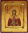 Icon: Holy Martyr Lucy of Syracuse - 2905 (5.5''x7.1'' (14x18 cm))