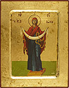 Icon: the Belt of the Most Holy Theotokos - 3106 (5.5''x7.1'' (14x18 cm))