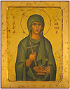 Icon: Holy Hosiomartyr Paraskeva of Rome - B6NB (9.4''x12.2'' (24x31 cm))