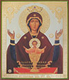 Religious icon: Theotokos the Inexhaustible Cup