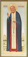 Religious icon: Holy Venerable Seraphim the Wonderworker of Sarov - 7