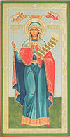Religious icon: Holy Great Martyr Parasceva