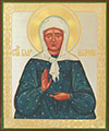 Religious icon: Blessed Eldress Matrona