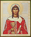 Religious icon: Holy Great Martyr Barbara