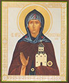 Religious icon: Holy Princess Ephrosinija of Moscow