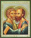 Religious icon: Holy Apostles Peter and Paul