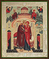Religious icon: The Conception of the Most Holy Theotokos