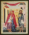 Religious icon: Conception of St. John the Baptist