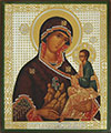Religious icon: Theotokos the Mountain Not-Cut-by-Hands
