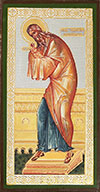 Religious icon: Holy Righteous Simeon the Receiver of God