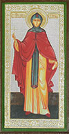 Religious icon: Holy Hosiomartyr Eudokia