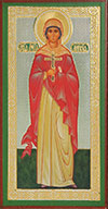 Religious icon: Holy Martyr Anisia