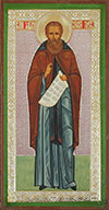 Religious icon: Holy Venerable Alexander of Svir