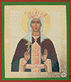 Religious icon: Holy Martyr Queen Alexandra