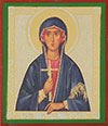 Religious icon: Holy Venerable Zoe