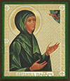Religious icon: Holy Prophetess Anna