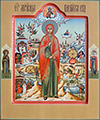 Icon: Holy Martyr Victoria of Kordoub - B