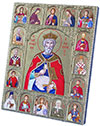 Religious icons: Holy Great Prince Vladimir Equal-to-the-Apostle - C402