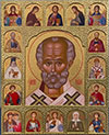 Religious icons: St. Nicholas the Wonderworker - C
