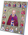 Religious icons: Holy Venerable Sergius of Radonezh - C701
