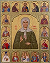 Religious icons: Blessed Matrona of Moscow - C