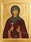 Icon: Holy Martyr Eudokia - O