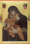 Icon: Most Holy Theotokos the Leeping of the Babe - O