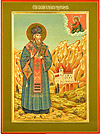 Icon: Holy Hierarch St. Basil the Wonderworker of Ostrozh - O