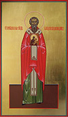 Icon: Holy Hierarch Cosmas of Khalkidon - O