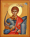 Icon: Holy Great Martyr Demetrios of Soloun' - O