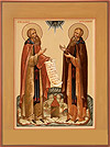 Icon: Holy Venerable Zosimas and Sabbatius of Solovki - O2