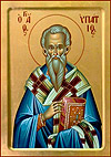 Icon: Holy Hieromartyr Eupatios of Gangry - O