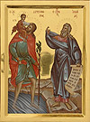 Icon: Holy Martyr Christophor and Holy Prophet Isaiah - O