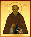 Icon: Holy Venerable Paul of Obnorsk - O