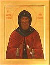 Icon: Holy Venerable Chariton the Simple, Hegumen of Syanzhema - O