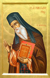 Icon: Holy Venerable Nicodemus of the Holy Mountain - I